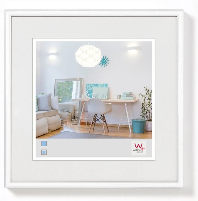 Walther Design New Lifestyle Kunststoff Bilderrahmen, Rechteckig, B/H: 30 x 30 cm - Bild 1
