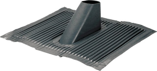 Schwaiger Alu-Dachhaube mit Kabeleinführung ADH4260 001 Schwarz - Bild 1