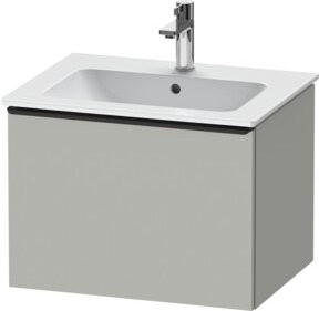 Duravit Waschtischunterschrank D-Neo wandhängend, B: 61,0 cm, T: 46,2 cm, H: 44,0 cm, schwarz/grau/weiß - Bild 1