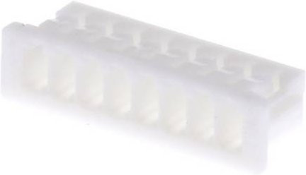 Molex Buchsengehäuse-Kabel Weiß, 8 Polzahl, Rastermaß: 1.25 mm - Bild 1