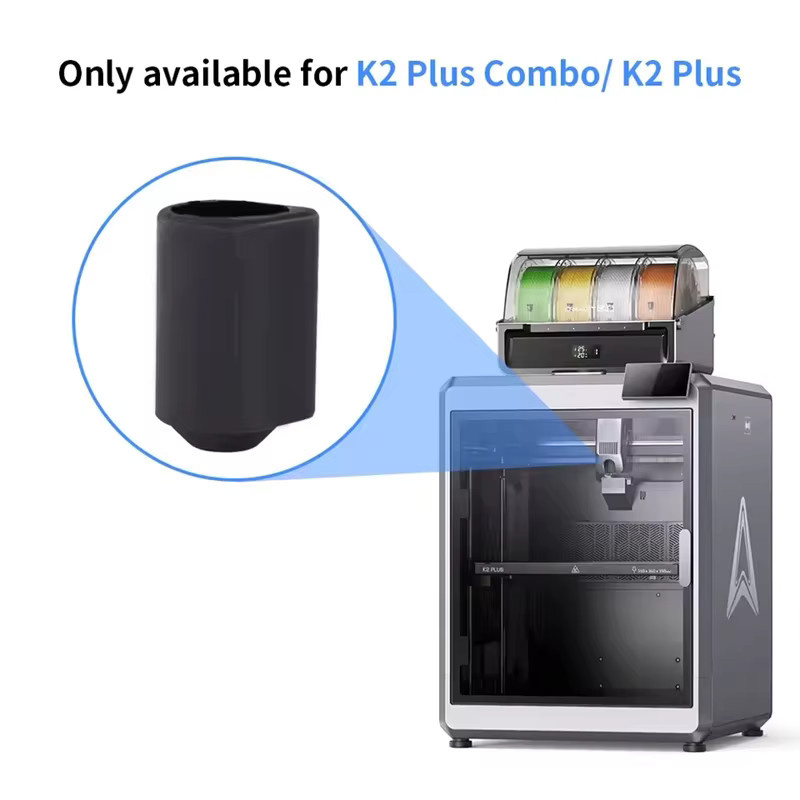Creality Silikonsocken für K2 Plus Hotend Kit Hi Combo, schwarze Schutzhülle für den Heizblock - Bild 4