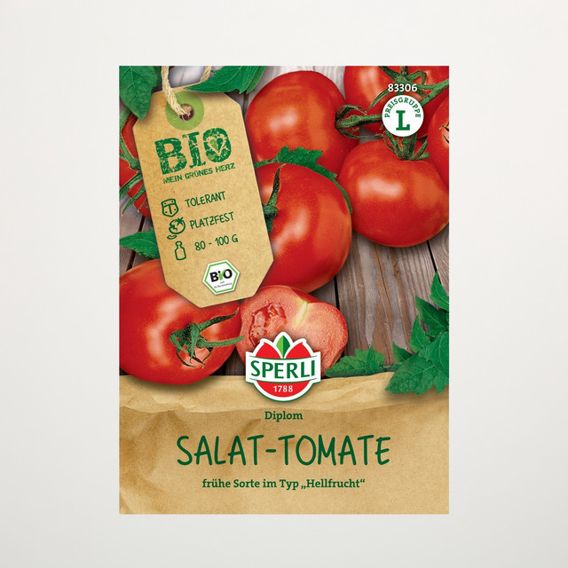 Sperli Salattomaten Diplom F1 Bio Gemüsesamen - Bild 1