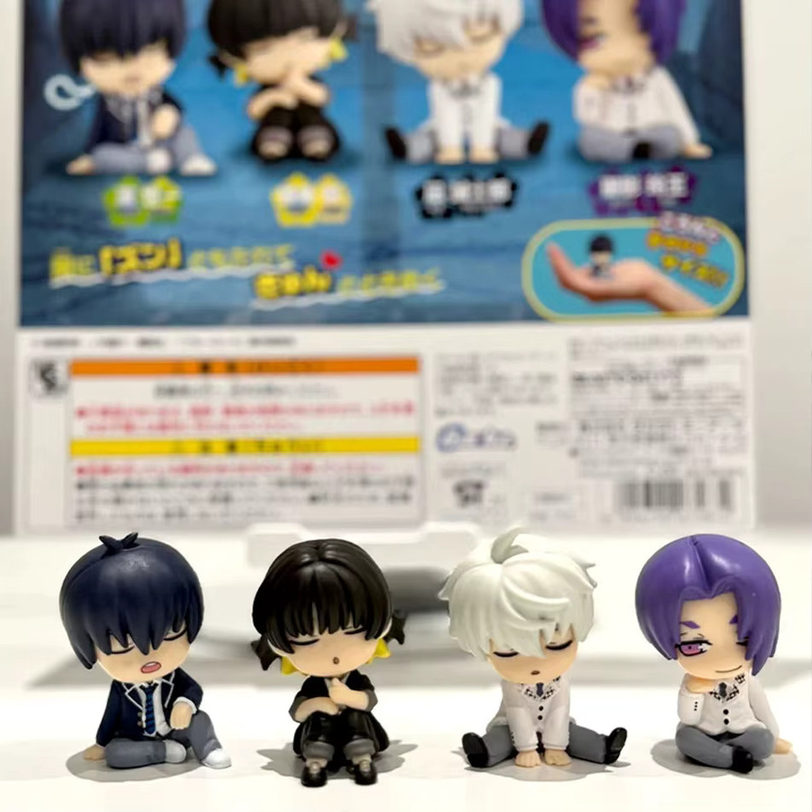 Bandai Blue Lock Anime Figur, 4-teiliges Set, Isagi Yoichi Bachira Meguru - Bild 4