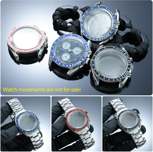 REEMILONG Uhrenarmband Mod-Kit, Edelstahl, Silber, passend für 42mm Zifferblatt - Bild 1