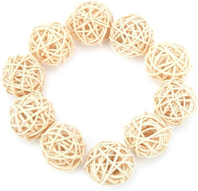KaiSai Sepak Takraw Spielzeug, Rattan, beige - Bild 1