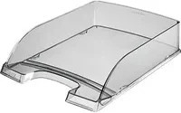 Leitz Briefablage Transparent Plus aus Kunststoff, B/T/H: 35,7 x 25,5 x 7,0 cm - Bild 1