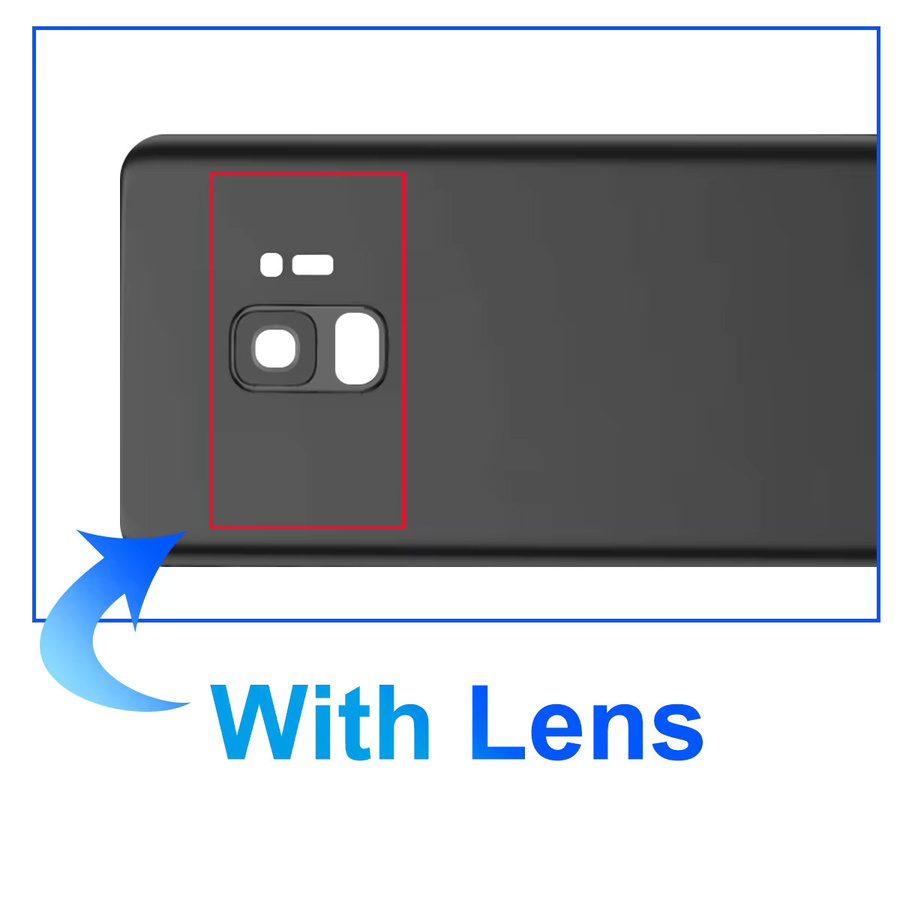 Samsung Galaxy S9 / S9 Plus Ersatz-Rückseite in Grau mit Klebstoff - Bild 3