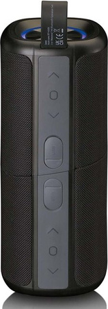 Lenco 2-in-1 Bluetooth 5.0 Lautsprecher mit TWS und IPX7 Wasserschutz in Schwarz (2x10W)