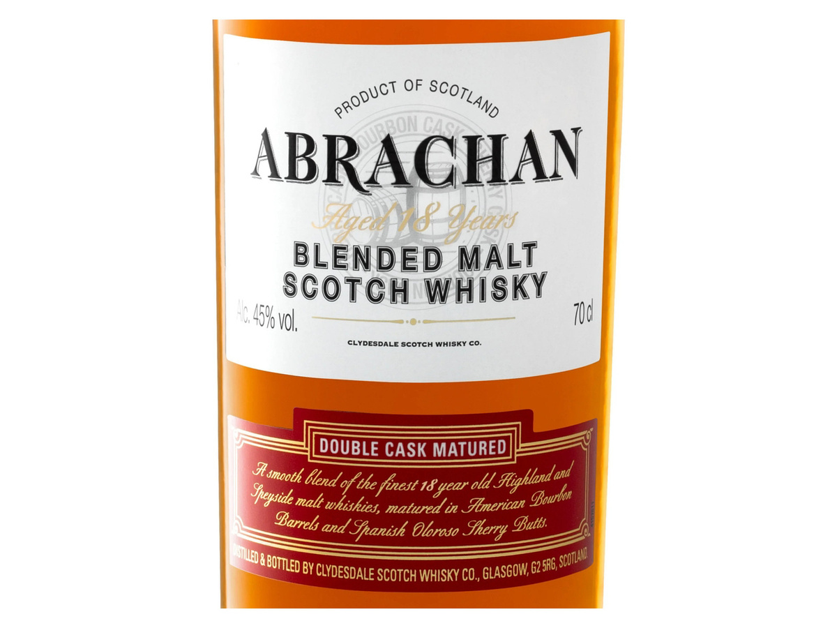 ABRACHAN Blended Malt Scotch Whisky 18 Jahre Double Cask Matured 0,7 l - Bild 2