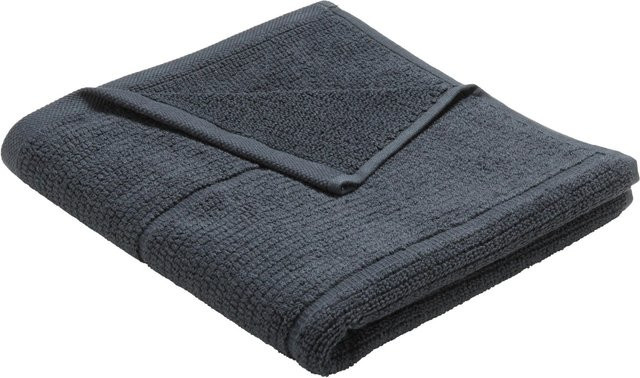 Modern Living Handtuch Anna, Schwarz, gestreift, Baumwolle, B: 50 cm, L: 100 cm - Bild 1