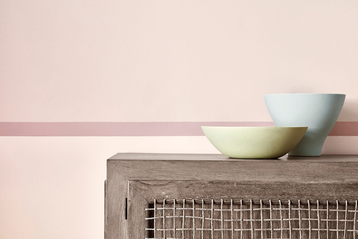 Little Greene Absolute Matt Emulsion Wandfarbe Dorchester Pink 213, 10 l - Bild 1