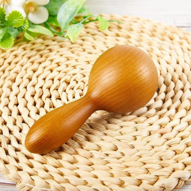 NATAWA Holzmassagegerät, beige, Unisex - Bild 1
