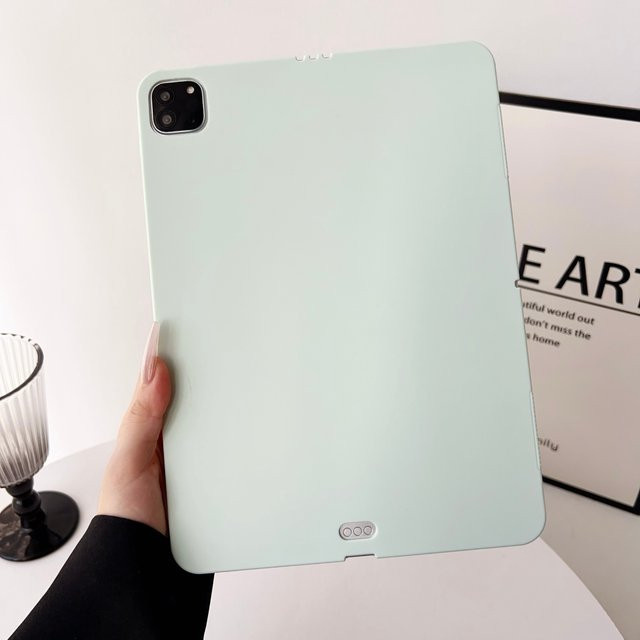 Ultradünne weiche TPU-Hülle für Apple iPad in Pink, passend für iPad Pro 11, iPad Air und verschiedene iPad Generationen - Bild 1
