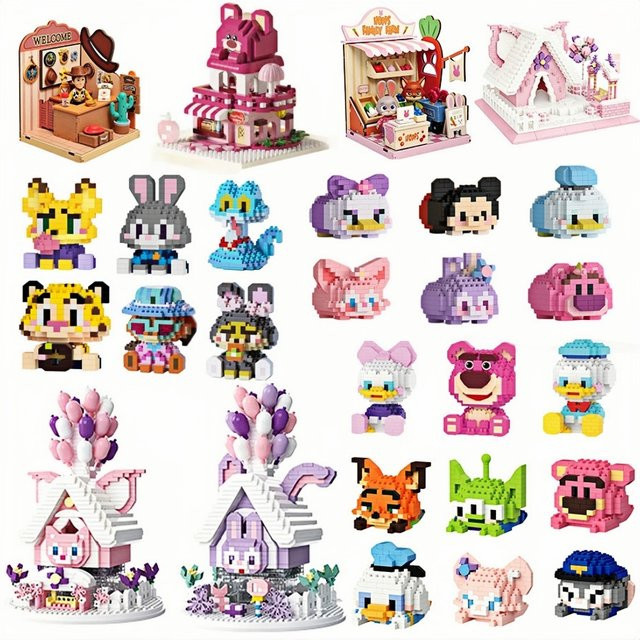 Disney Bausteine-Set, Lega-Kinderfiguren - Bild 1