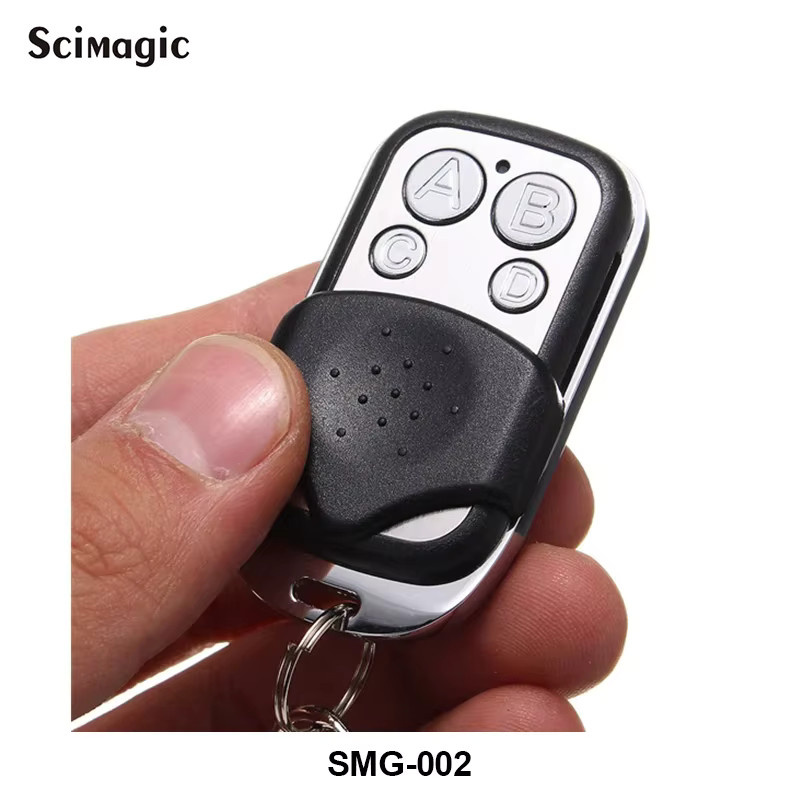 Scimagic-RC Fernbedienung für Garagentore in Schwarz, kompatibel mit Bht4 2211-l Wächter Luchs Stahl Linie 303MHz Rollcode - Bild 3