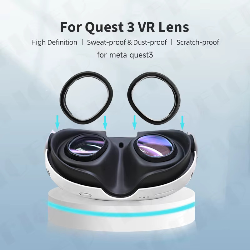 Fizeps Anti Blue Myopia Linse für Meta Quest 3, Black - Bild 2