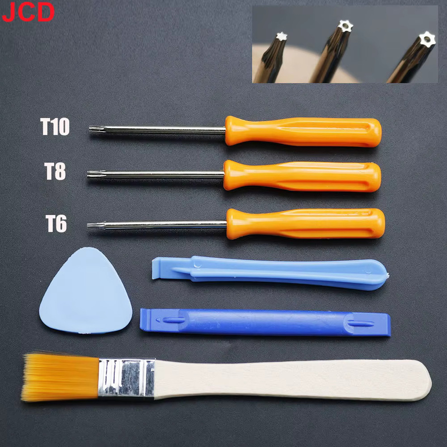 JCD Sicherheitsschraubendreher-Set T6 T8 T10 für PS3 PS4 PS5 und Xbox One 360 Series Reparaturwerkzeug - Bild 3