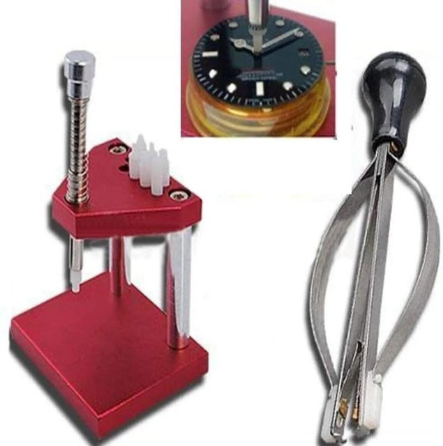 Uhrmacher Werkzeug Kit, Edelstahl, Silber, Unisex - Bild 1