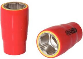 KS Tools Isolierte Stecknuss 1/2 Zoll in Rot, 32 mm - Bild 1