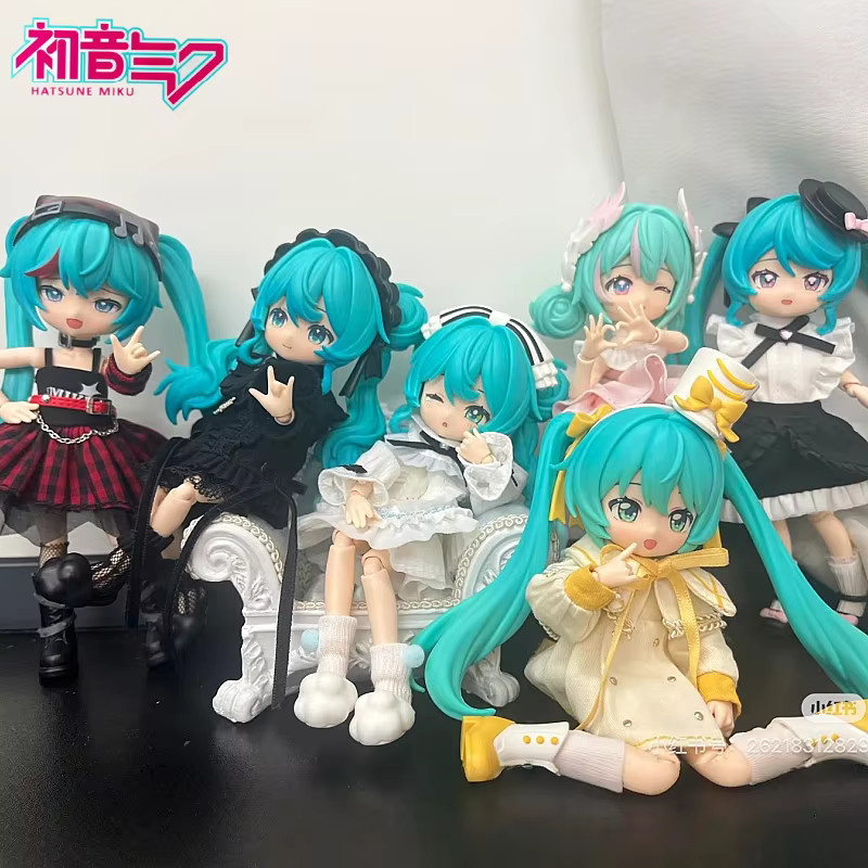 Blokees Hatsune Miku Vocaloid, Anime Figur, Mystery Box, 14cm - Bild 2