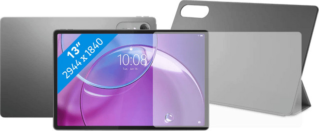 Lenovo IdeaTab Pro Gen 2 13 Zoll Tablet mit 256GB WLAN in Grau inklusive Stylus, Book Case und Displayschutz - Bild 1
