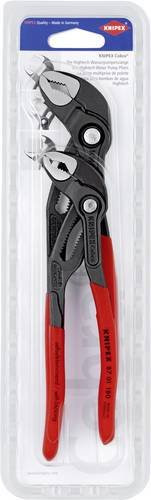 Knipex Wasserpumpenzange 2-teiliges Set aus Chrom-Vanadium-Stahl in Rot - Bild 1