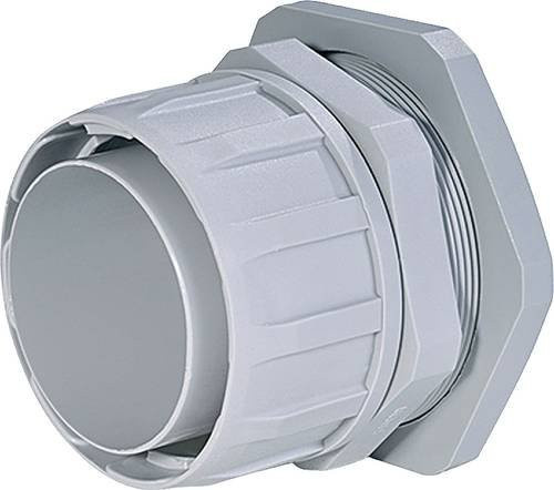 HellermannTyton Schlauchverschraubung FG21-M25-PP-GY Grau M25 Gerade - Bild 1