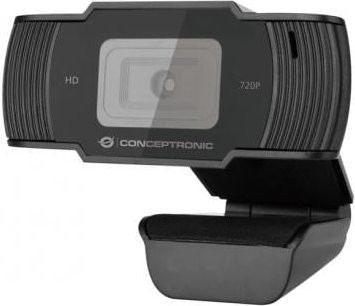 AMDIS HD Webcam 720p mit Mikrofon in Schwarz - Bild 1