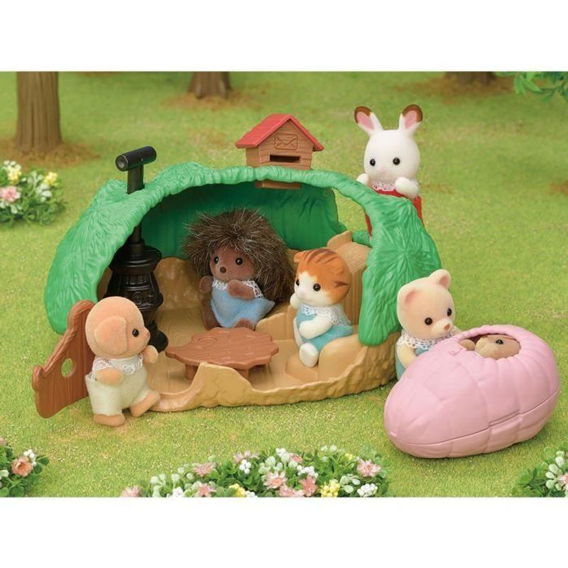 Sylvanian Families Figurines Miniatures La cachette des bébés pur 5453 mehrfarbig lila aus Kunststoff - Bild 4