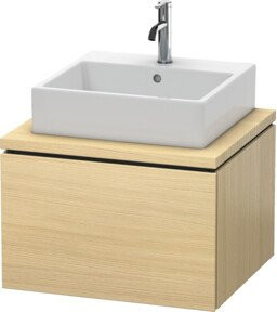 Duravit Waschtischunterschrank L-Cube mit Konsole und einem Auszug, B/T/H: 62 x 54,7 x 40 cm - Bild 1