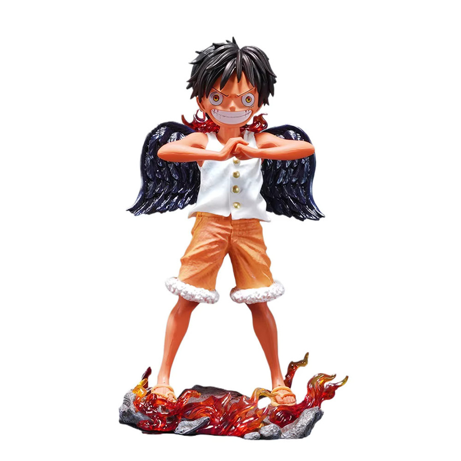 Bandai One Piece Anime Figur Seraphim Luffy Actionfigur aus PVC in Multicolor, Höhe: 17 cm - Bild 3