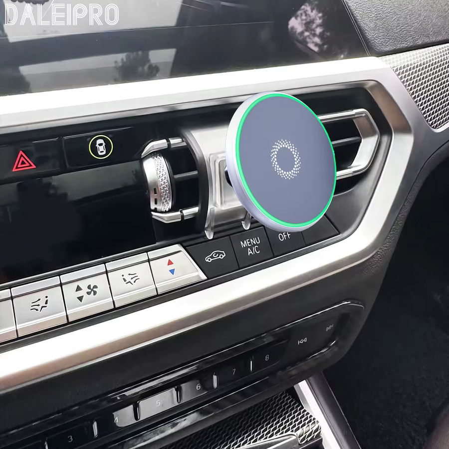 DaleiPro Magnetische MagSafe Auto-Handyhalterung mit kabellosem Ladegerät für BMW X6 G06, Schwarz - Bild 1
