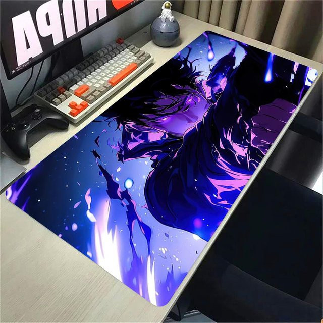 Reuel Solo Leveling Anime Mauspad XXL, Multicolor, B/T/H: 80 x 40 x 0,2 cm - Bild 1