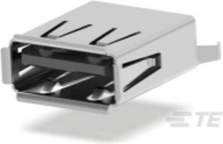 TE Connectivity Serial I/O Connector USB-A in Silber 1734366-4 - Bild 1