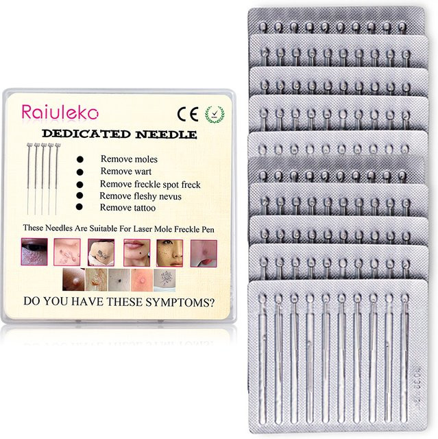 Raiuleko Plasma Punkt Stift Nadeln, 100 Stück, Unisex - Bild 1