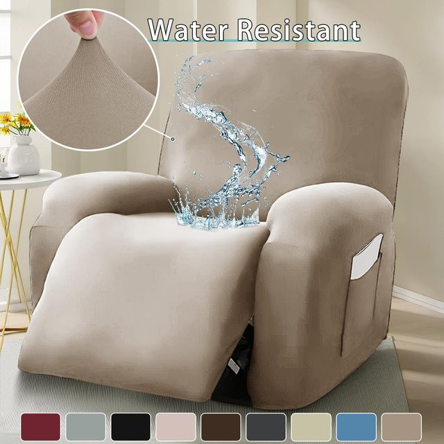 Yiran Furniture Wasserdichter und elastischer Chivas Sesselbezug aus Polyester und Elasthan in Schwarz oder Hellgrau - Bild 1