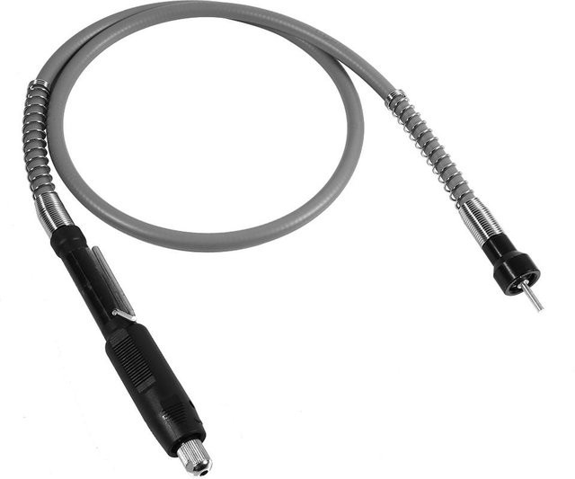 Flexible Welle mfySpace als Verlängerungskabel für Rotary Grinder mit M8 Keyless Chuck und Spannaufnahme 3,2 mm in Weiß - Bild 1