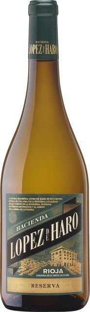 Hazienda Lopez de Haro Weißwein Viura Rioja 2018 trocken 0,75 l - Bild 1