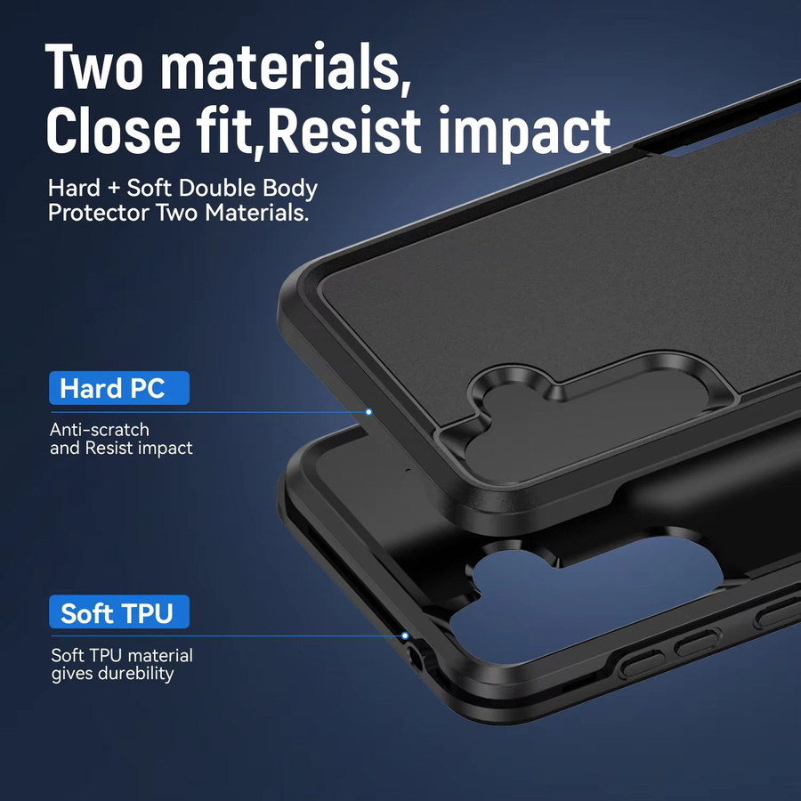 Ott Armor Box Defender Robuste Schutzhülle für Samsung Galaxy S26 Ultra S25 S24 S23 S22 S21 und weitere Modelle in Schwarz oder Blau - Bild 4
