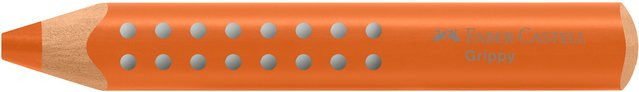Faber Castell Grippy Buntstift in Karottenorange für Kinder ab 2 Jahren - Bild 1