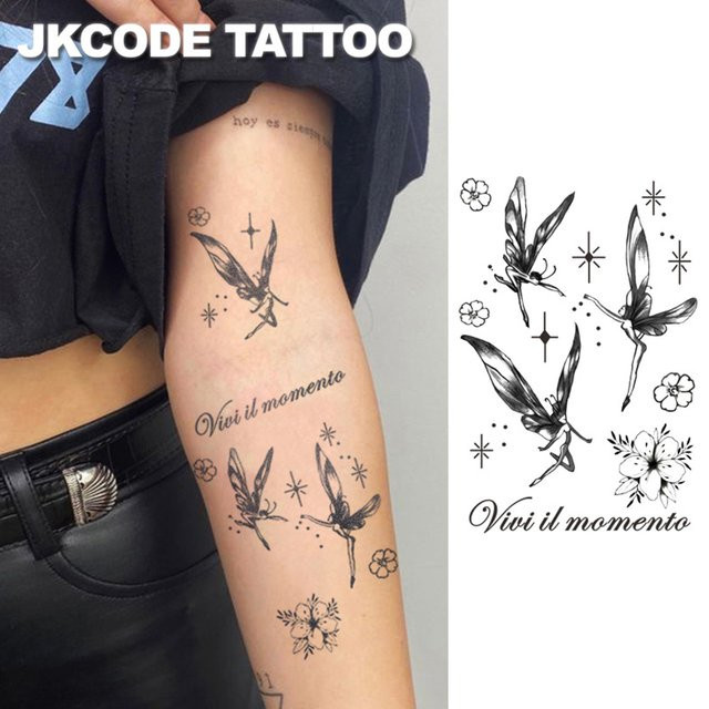 JKCODE TATTOO Kräutertattoo-Aufkleber, Unisex - Bild 1
