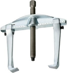 Gedore Universal-Abzieher 1.04/1A-B, 2-armig, silber, Breite: 130 mm, Tiefe: 100 mm, mit Hakenbremse - Bild 1