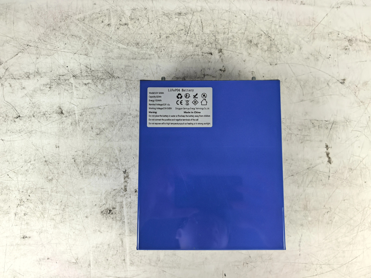 Fullfutura LiFePO4 Lithium-Eisenphosphat-Zelle 3,2V 320Ah in Blau für DIY 12V 24V 28V Systeme wie Boote, Wohnmobile und Anhänger - Bild 7