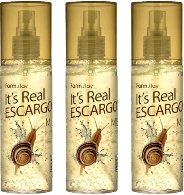 Farm Stay It's Real Escargot Gel Mist, 120 ml, Gesichtsspray mit Schneckenschleimextrakten - Bild 1