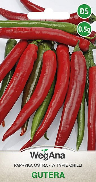 VegAna Gemüsepfeffersamen Gutera-Chili-Typ scharf 0,5 g - Bild 1
