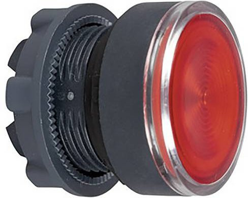 Schneider Electric ZB5AW343S Leuchtdrucktaster-Frontelement in Rot aus Kunststoff - Bild 1
