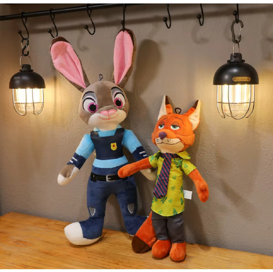 Disney Zootopia Nick Wilde Judy Hopps, Spielzeug-Dekorationspuppe, 40 cm - Bild 2