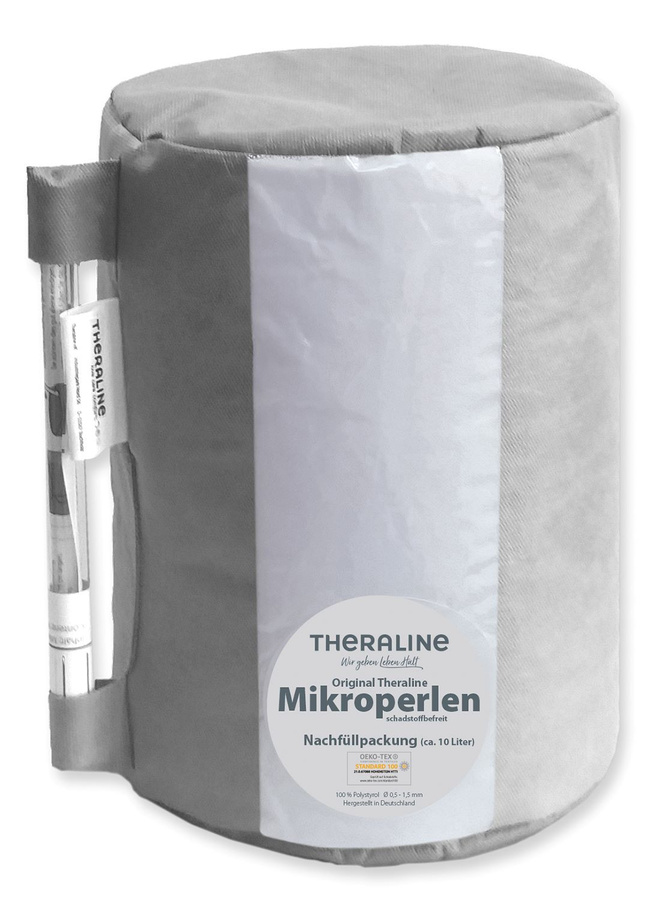 Theraline Thera-Rhomb Nachfüllpackung mit Foam Flakes, 8,0 l, Weiß - Bild 1