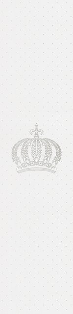 Marburg Vliestapete Ornamental Royal Weiß, geometrisches Design, B: 0,70 m x L: 3,3 m - Bild 1
