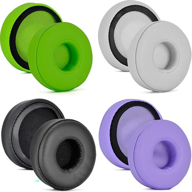 Jabra Move 25h Soft-Touch-Ohrpolster aus Leder in Grau mit Schaumstoff-Füllung - Bild 1